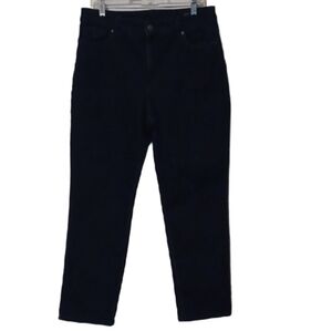 > Dark Blue Denim Jeans Stretch